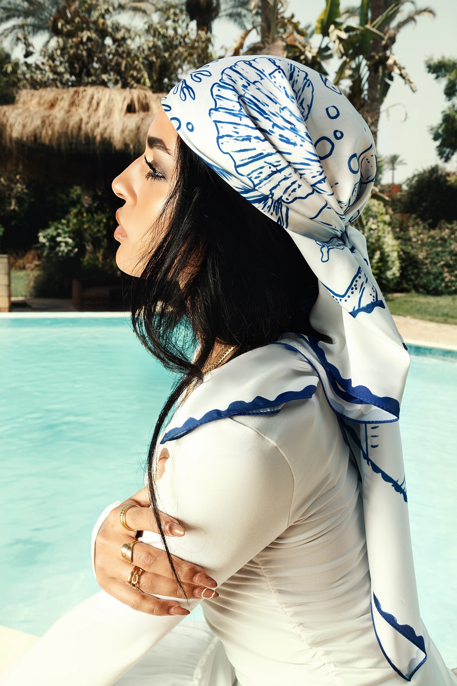 Blue Hole Scarf