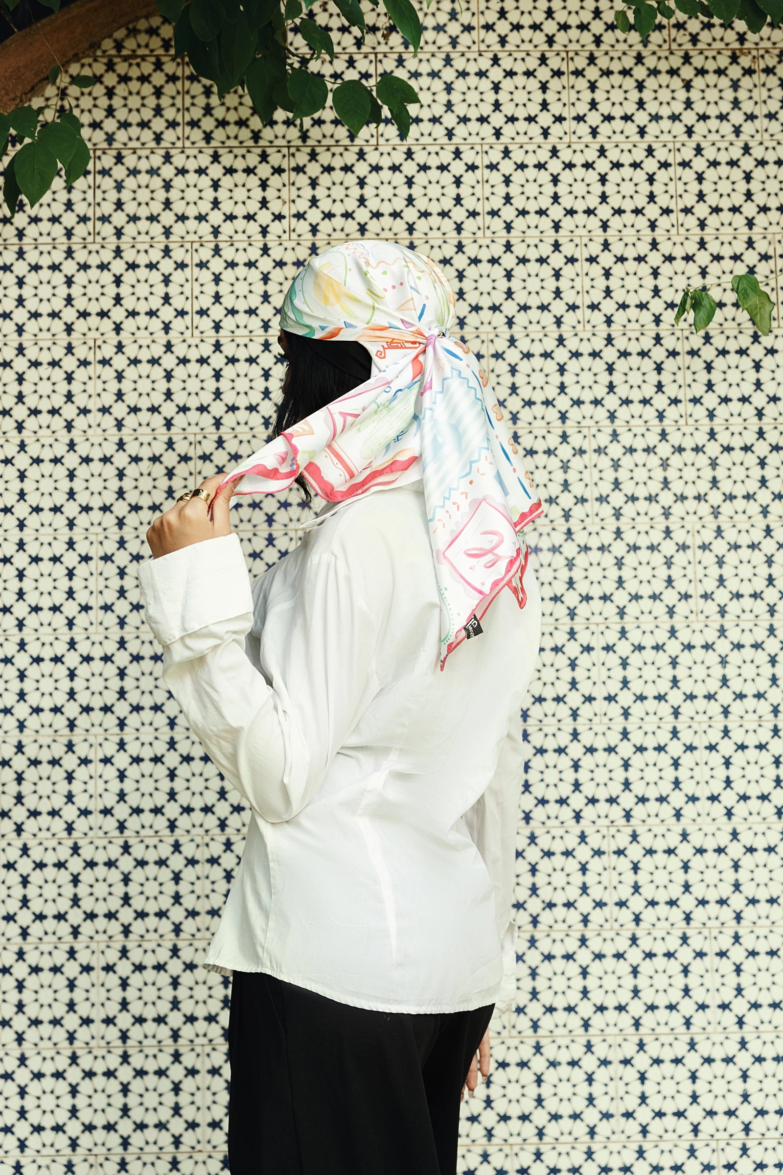 Postcards Scarf