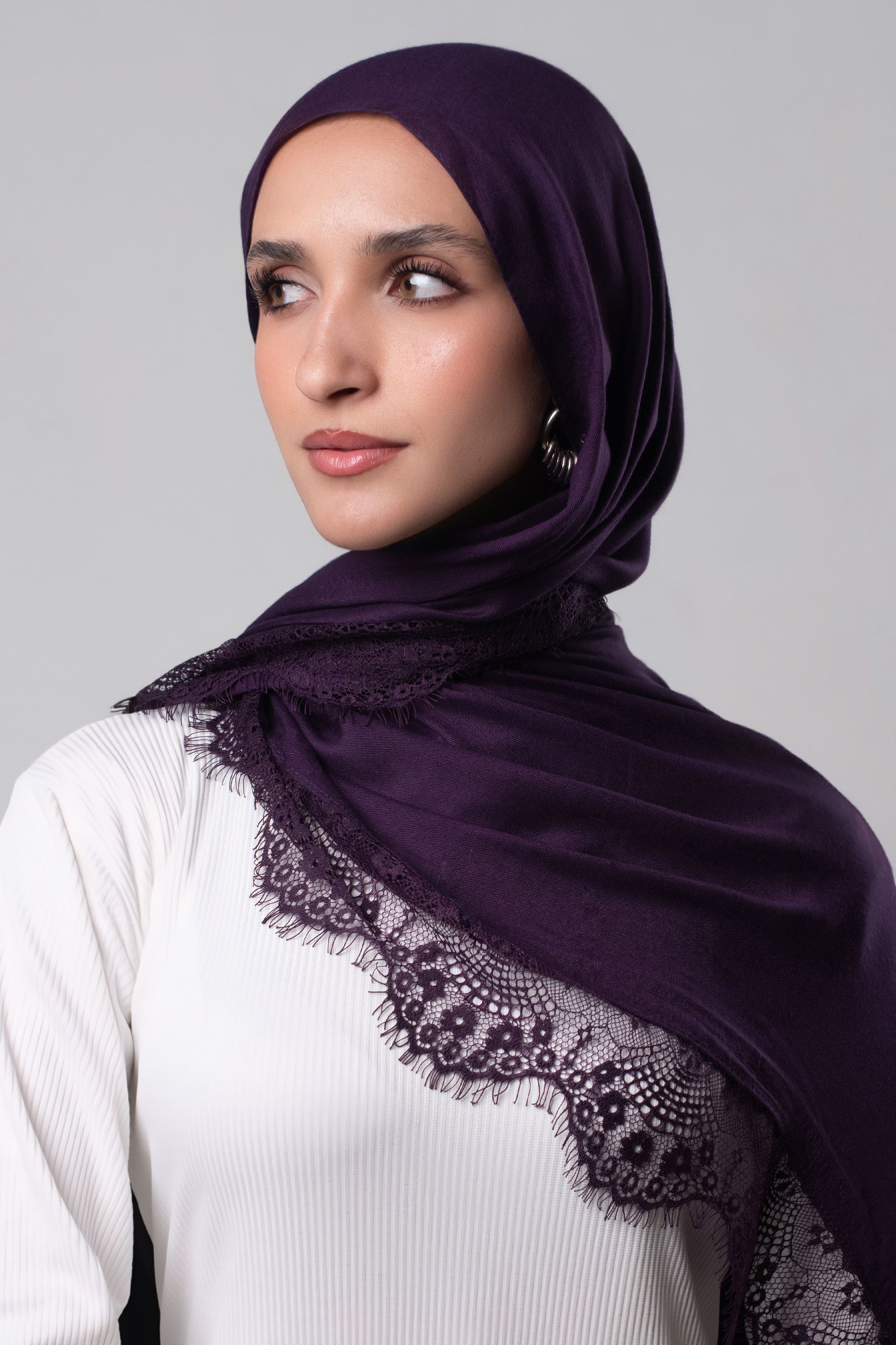 Blum Violet Modal Lace