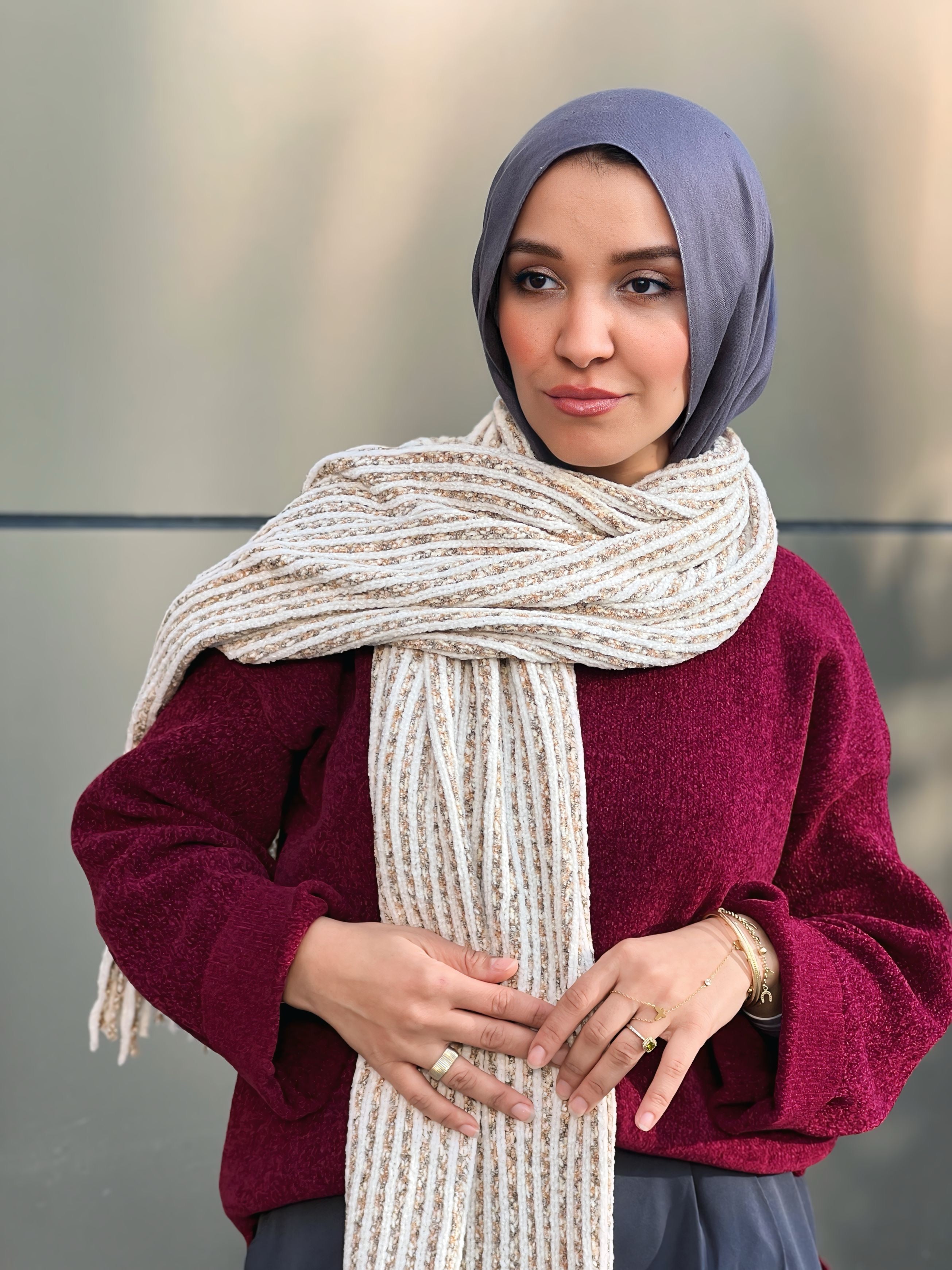 Winter Crest Shawl